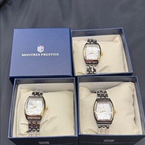 Montres New by invicta Prestige Silver and Gold Watch